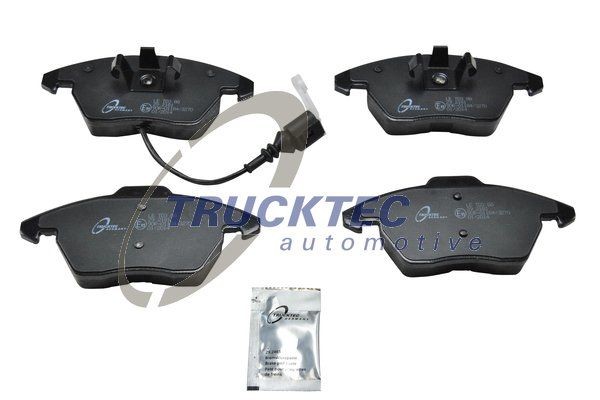 07.35.137 TRUCKTEC AUTOMOTIVE Brake pad set OPEL Front Axle, incl. wear warning contact