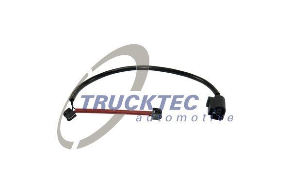 TRUCKTEC AUTOMOTIVE Front Axle Warning Contact Length: 420mm Warning contact, brake pad wear 07.35.201 buy