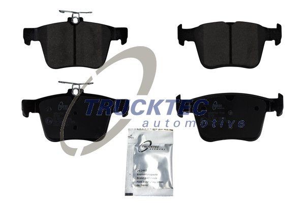 Original TRUCKTEC AUTOMOTIVE Brake pad kit 07.35.275 for VW GOLF