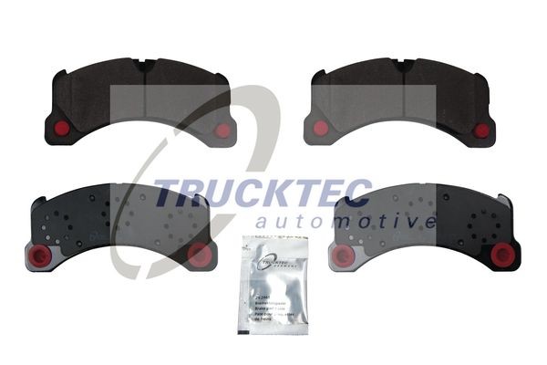 07.35.282 TRUCKTEC AUTOMOTIVE Brake pad set AUDI Front Axle