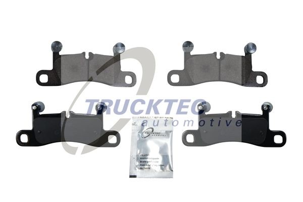 TRUCKTEC AUTOMOTIVE 07.35.283 Brake pad set Rear Axle, excl. wear warning contact