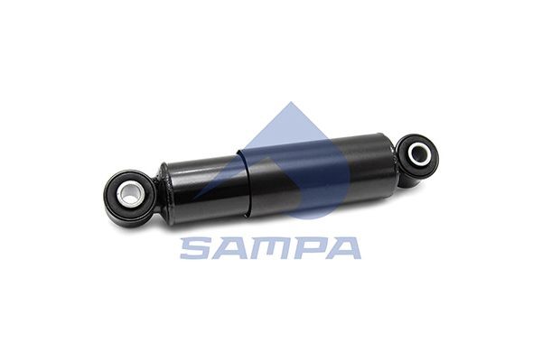 SAMPA Hinterachse, Öldruck, 473x314 mm, Zweirohr, Teleskop-Stoßdämpfer, oben Auge, unten Auge Stoßdämpfer 075.180 kaufen