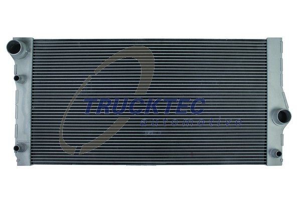 Radiator, engine cooling TRUCKTEC AUTOMOTIVE for vehicles with/without air conditioning, 600 x 326 x 30 mm, Manual-/optional automatic transmission - 08.40.105