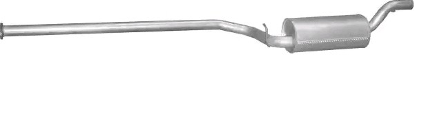 Original POLMO Middle exhaust pipe 08.539 for FORD FOCUS