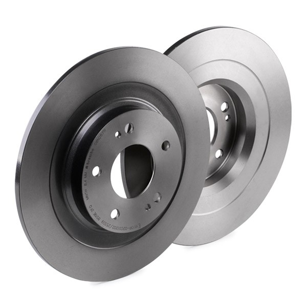 08N26711 Brake disc PRIME LINE - UV Coated BREMBO 08.N267.11 review and test