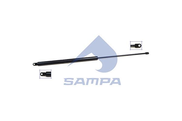 SAMPA 080.262 Gasfeder, Frontklappe für RENAULT TRUCKS R LKW in Original Qualität