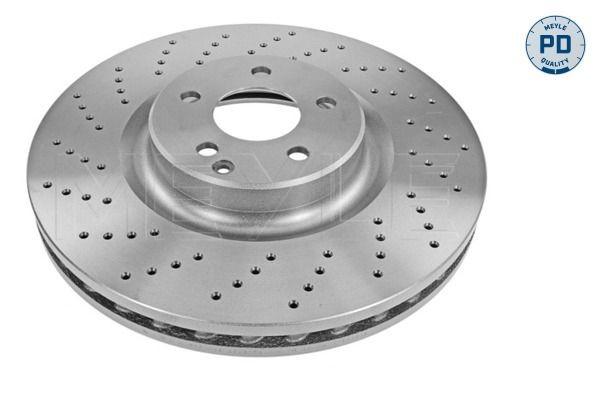 MEYLE 083 521 2112/PD Brake disc Front Axle, 360x36mm, 5x112, perforated/vented, Zink flake coated, High-carbon