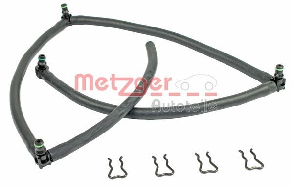 Hose, fuel overflow METZGER Photo corresponds to scope of supply, suitable for biodiesel - 0840039
