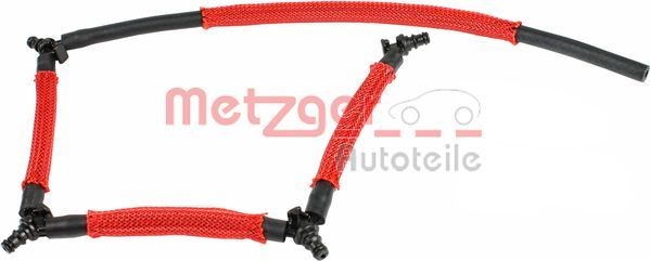 Buy Hose, fuel overflow METZGER 0840066 - Pipes and hoses parts FORD KUGA online