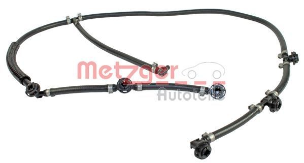 Pipes and hoses parts - Hose, fuel overflow METZGER 0840071