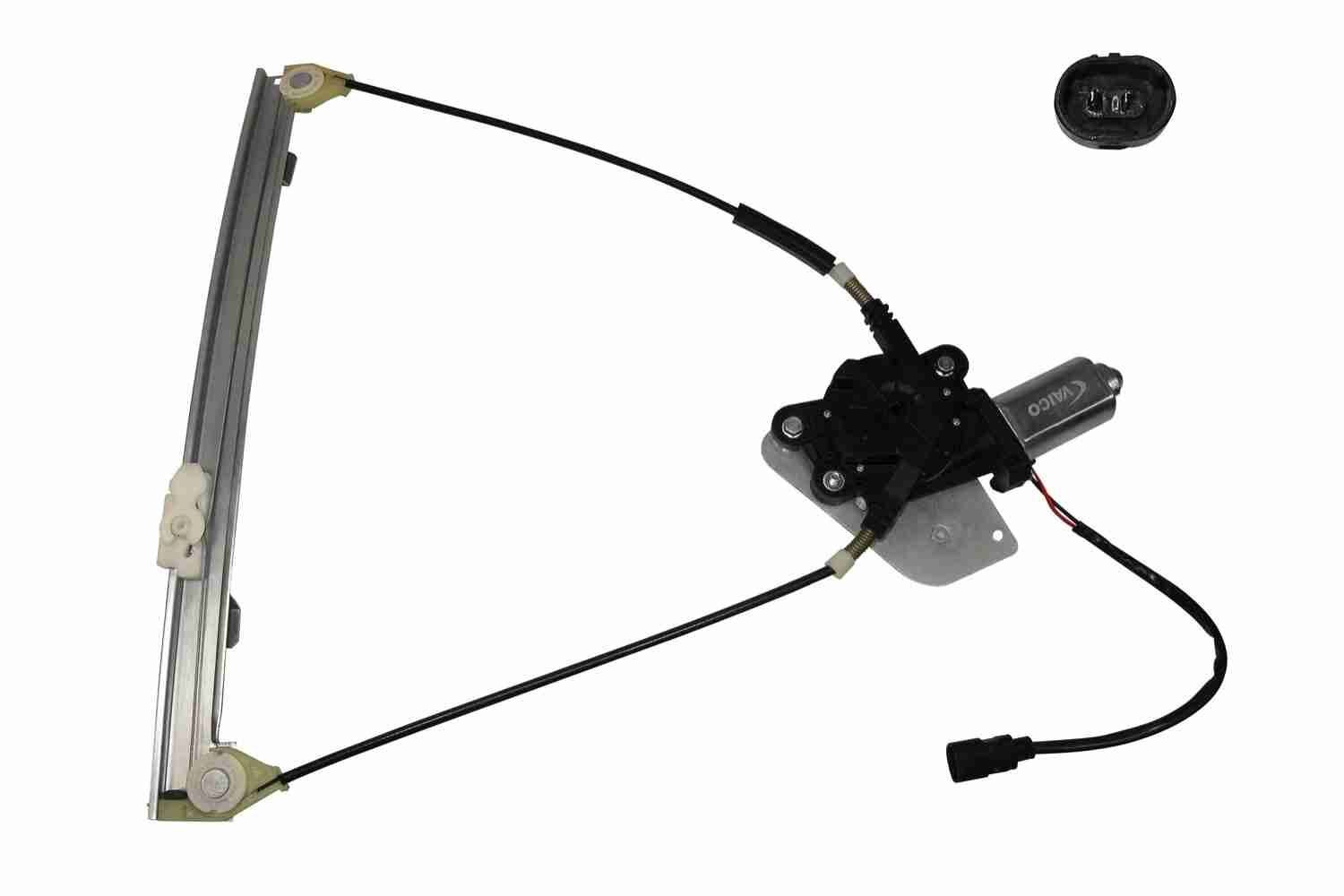 VAICO V46-0491 Window regulator Original VAICO Quality, Right Front, Operating Mode: Electric, with electric motor, with dynamic function (direction indicator)