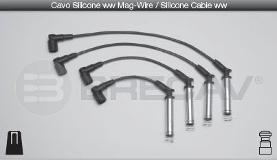 E3220 BRECAV 09.519 Ignition Cable Kit 1612543