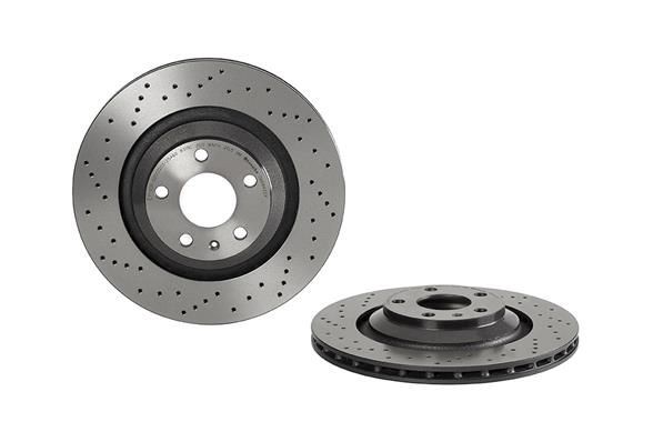 BREMBO XTRA LINE 330x22mm, 5, perforated/vented, Coated, High-carbon Ø: 330mm, Num. of holes: 5, Brake Disc Thickness: 22mm Brake rotor 09.8842.2X buy