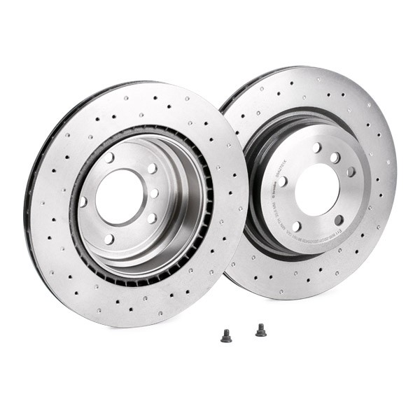 BREMBO 09.A270.1X Brake rotor 336x22mm, 5, perforated/vented, Coated, High-carbon