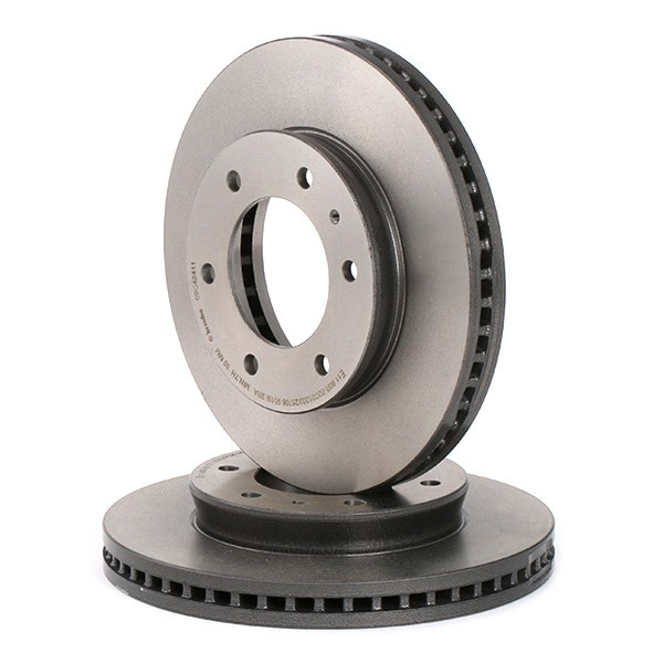 09.C424.11 Brake discs 09.C424.11 BREMBO 302x32mm, 6, internally vented, Coated, High-carbon