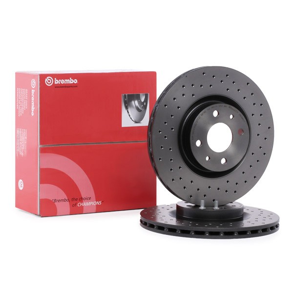 BREMBO Disques De Frein ABARTH 09.C645.11 51938383,5741446 Frein à Disque,Disque de frein