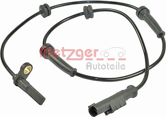 Abs sensor METZGER Rear Axle Right, 2-pin connector - 0900200