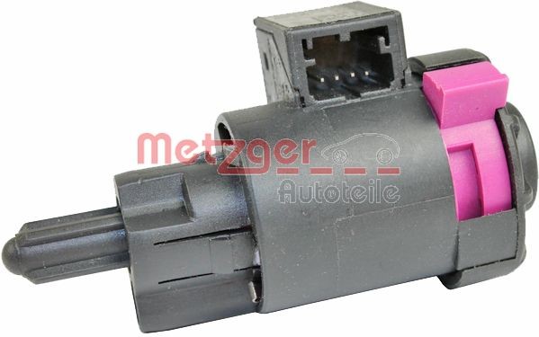 METZGER ORIGINAL ERSATZTEIL Manual (foot operated), 4-pin connector Number of pins: 4-pin connector Stop light switch 0911145 buy