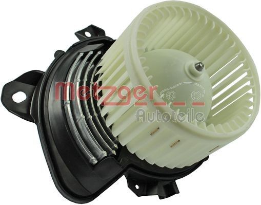 0917194 METZGER Heater blower motor NISSAN with integrated regulator
