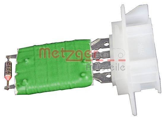 Dacia Blower motor resistor METZGER 0917221 at a good price