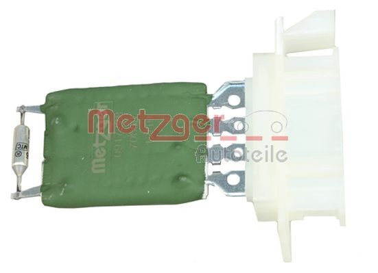METZGER 0917228 Blower motor resistor SKODA OCTAVIA 2014 in original quality