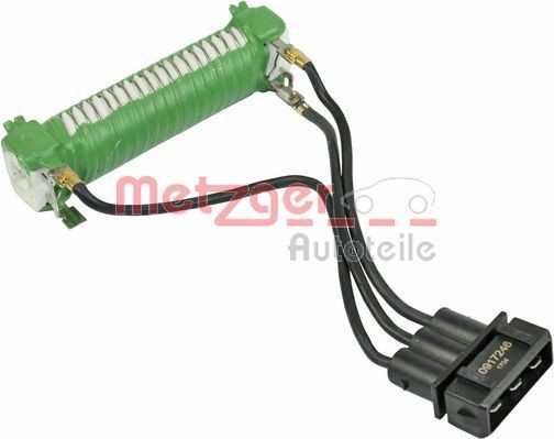 Volkswagen MULTIVAN Heater blower motor resistor 8718164 METZGER 0917246 online buy