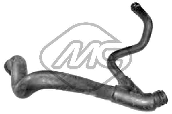Original Metalcaucho Coolant hose 09298 for FORD MONDEO