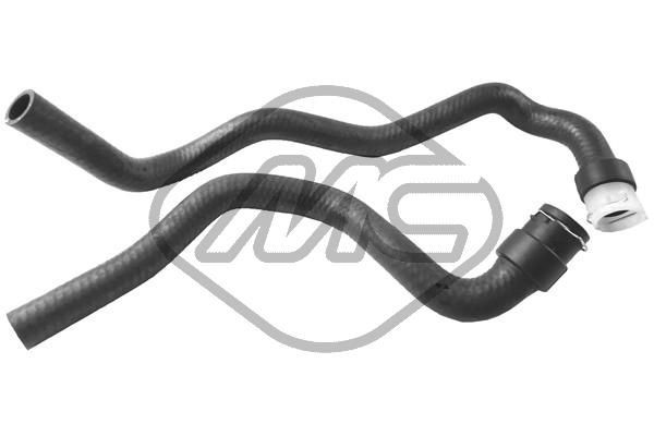Opel Meriva x03 Pipes and hoses parts - Hose, heat exchange heating Metalcaucho 09553