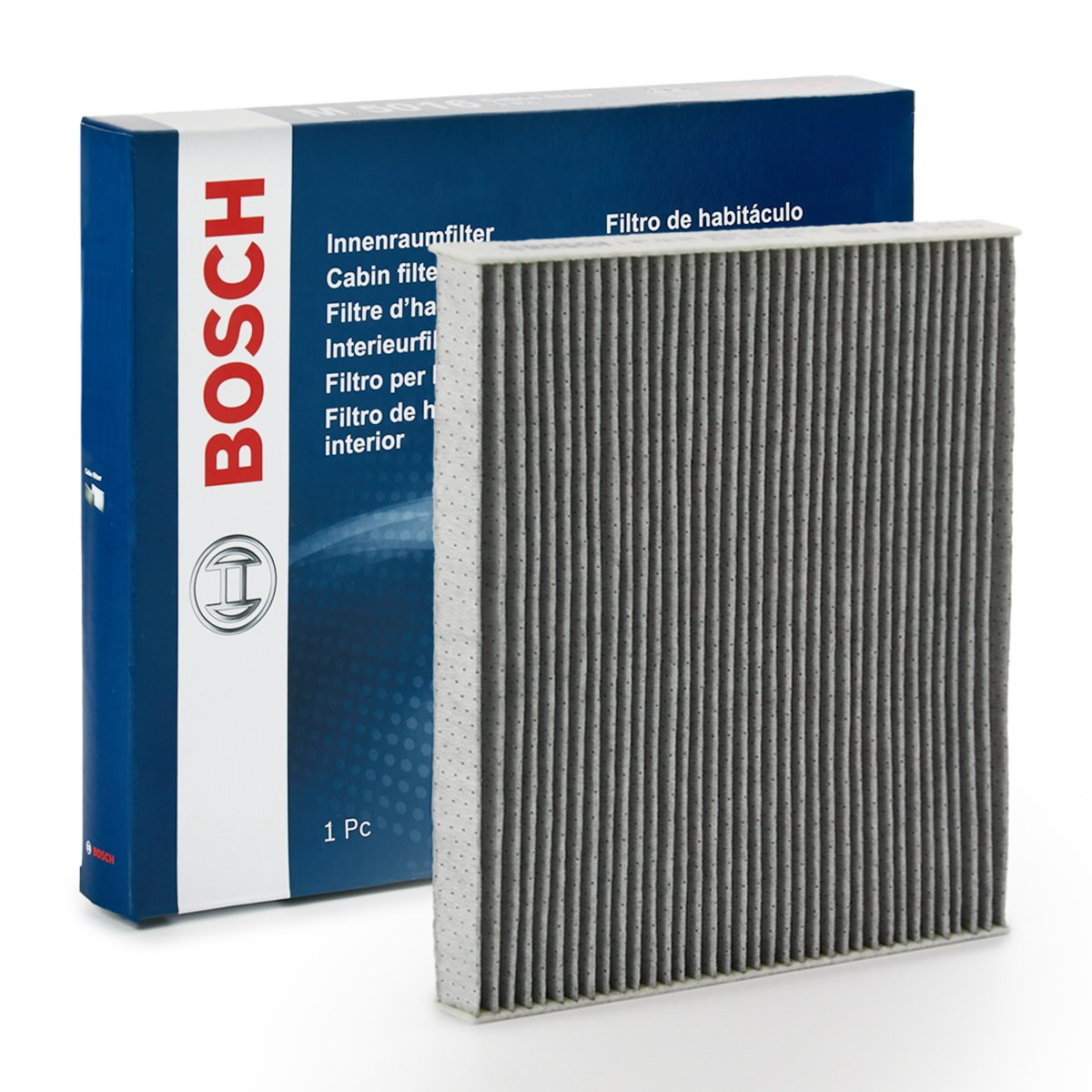 1987432537 Air con filter 1987432537 BOSCH Activated Carbon Filter, 268 mm x 222 mm x 21 mm