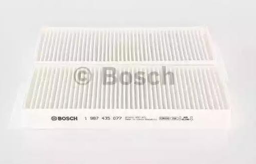 BOSCH 1987435077 Air conditioner filter Particulate Filter, 221 mm x 96 mm x 25 mm