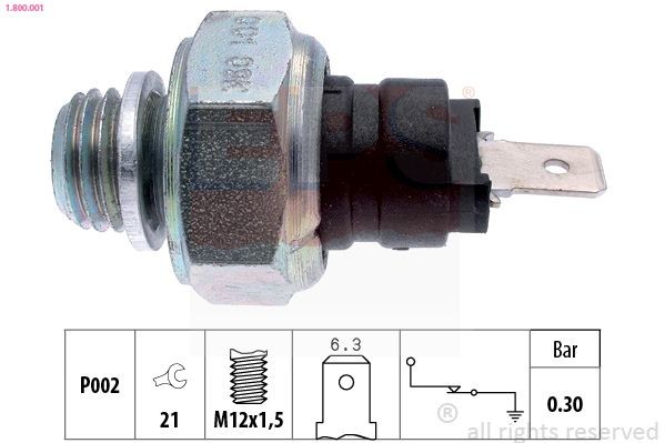 Great value for money - EPS Oil Pressure Switch 1.800.001