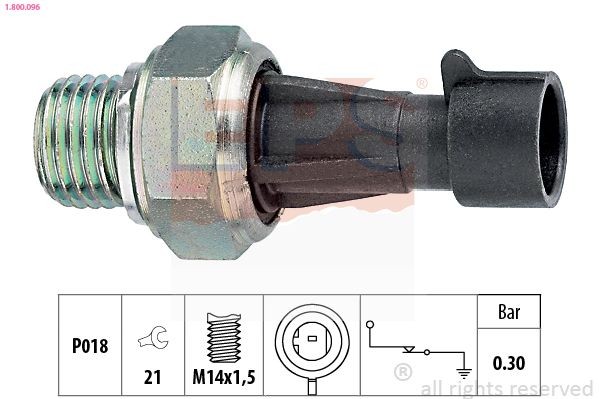 Opel ASTRA Oil Pressure Switch EPS 1.800.096 cheap