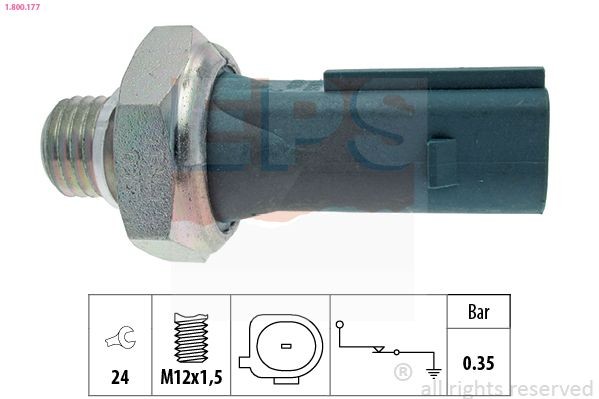 Smart FORTWO Oil Pressure Switch EPS 1.800.177 cheap