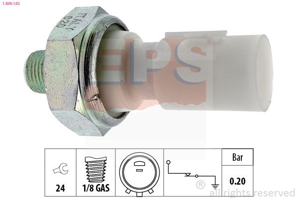 EPS 1.800.182 Oil Pressure Switch KIA experience and price