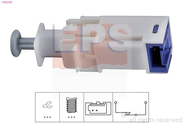 Clutch control switch EPS Made in Italy - OE Equivalent - 1.810.241