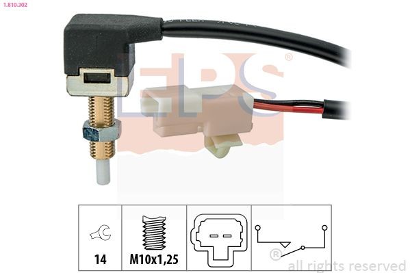 FACET 7.1302 EPS Made in Italy - OE Equivalent Switch, clutch control (cruise control) 1.810.302 buy