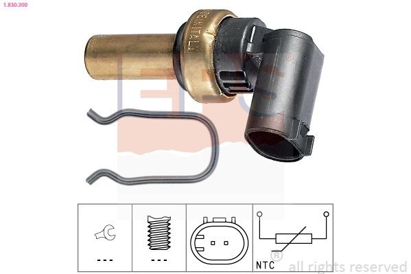 1.830.300 EPS Coolant temp sensor CHRYSLER Made in Italy - OE Equivalent