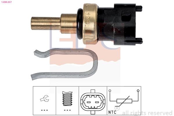 1.830.357 EPS Coolant temp sensor PEUGEOT Made in Italy - OE Equivalent
