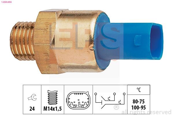Interruptor de temperatura, ventilador del radiador EPS 1.850.694 Opiniones