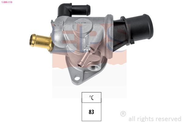 FACET 7.8118 EPS 1.880.118 Engine thermostat 606 0902 5