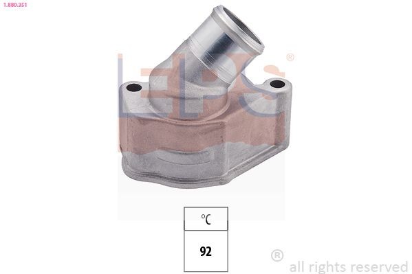 FACET 7.8351 EPS 1.880.351 Engine thermostat 92063300