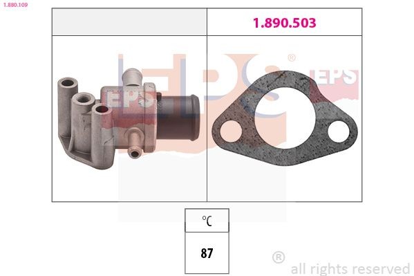 EPS 1.880.551S Engine thermostat 133753