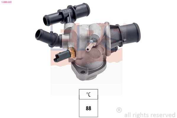 FACET 7.8581 EPS 1.880.581 Engine thermostat 46813029
