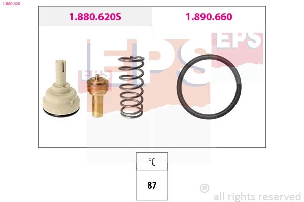 Great value for money - EPS Engine thermostat 1.880.620