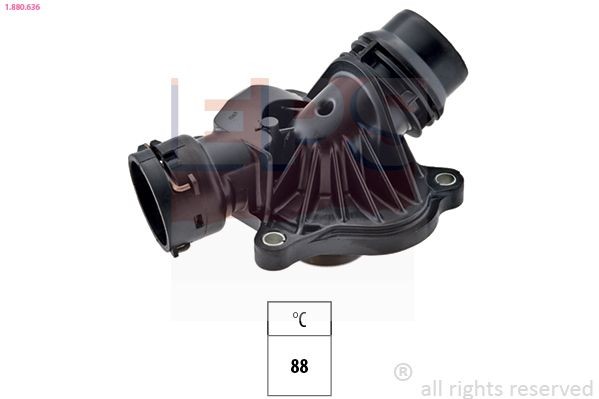 FACET 7.8636 EPS 1.880.636 Engine thermostat 11 51 7 789 014