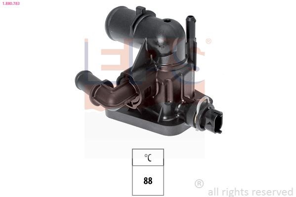 Original EPS FACET 7.8783 Coolant thermostat 1.880.783 for OPEL ASTRA