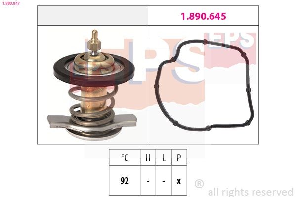 Great value for money - EPS Engine thermostat 1.880.847