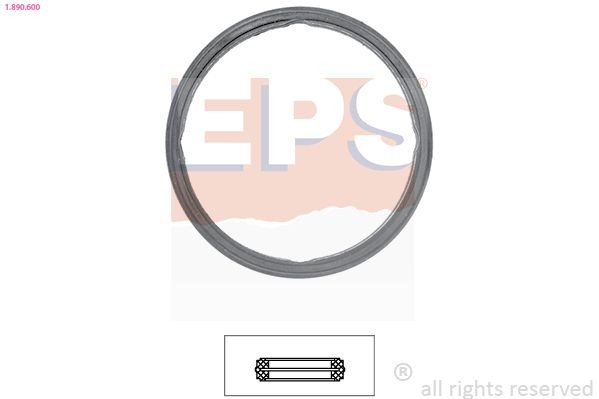 EPS 1.890.600 Thermostat gasket FIAT DUCATO 2003 price