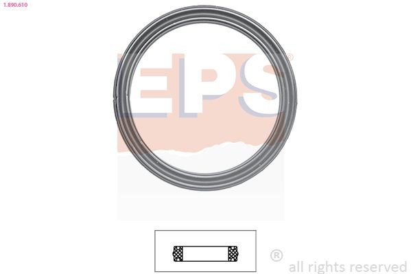 Great value for money - EPS Gasket, thermostat 1.890.610