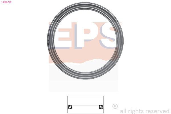 Hyundai Gasket, thermostat EPS 1.890.709 at a good price